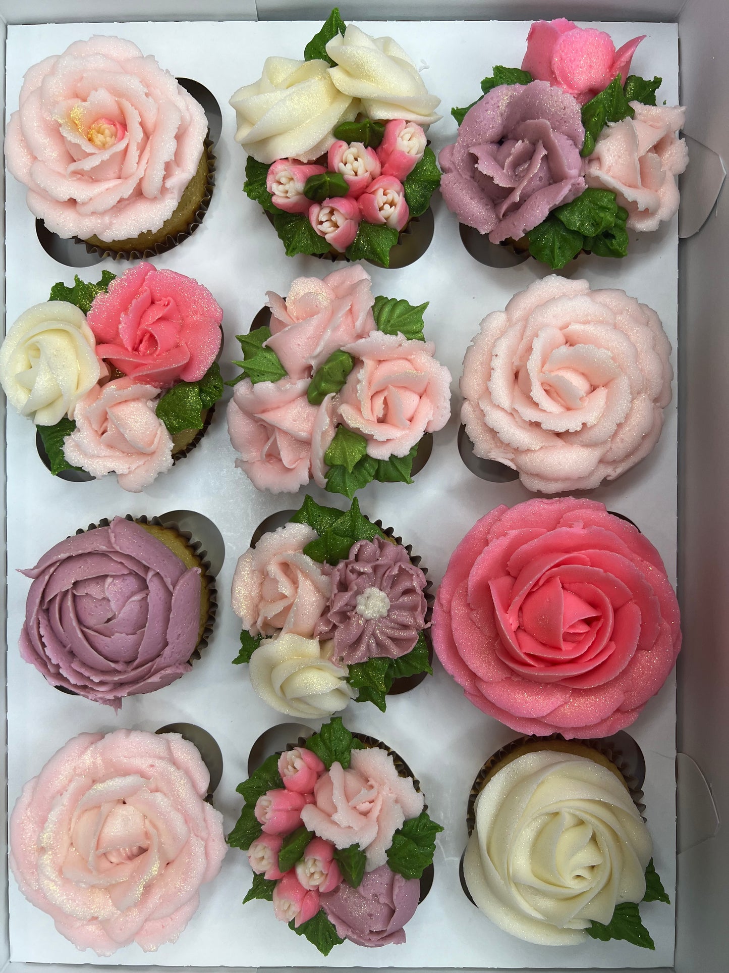 Floral Cupcakes 2 Dozen